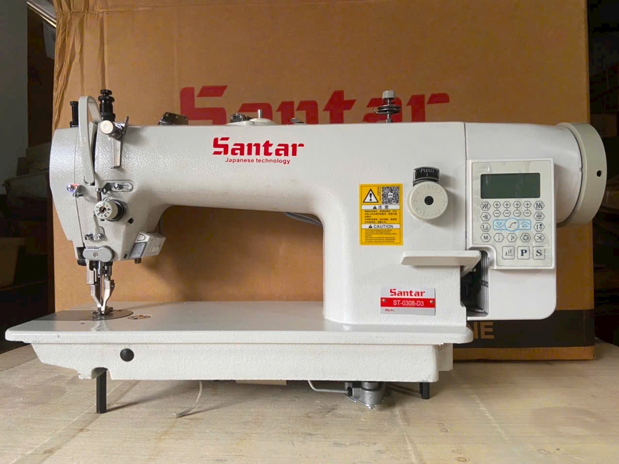 Máy 1 Kim Cào bơi cắt Chỉ tự động Santar-0849399915
