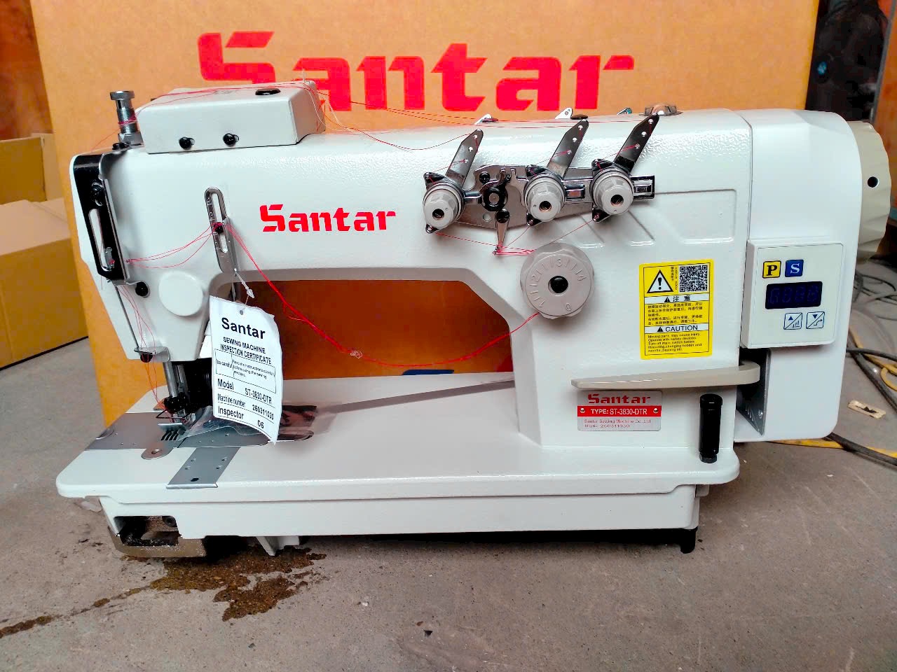 Máy 2 kim Chỉ Tết Santar-0849399915