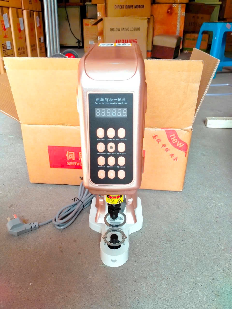 Máy Dập Nút 1 đầu Santar -0849399915